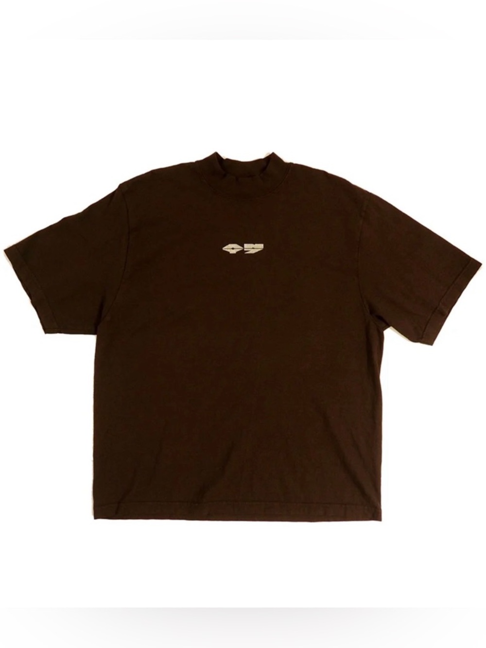 ANY7 LAMBO MOCK TEE - Choco Brown